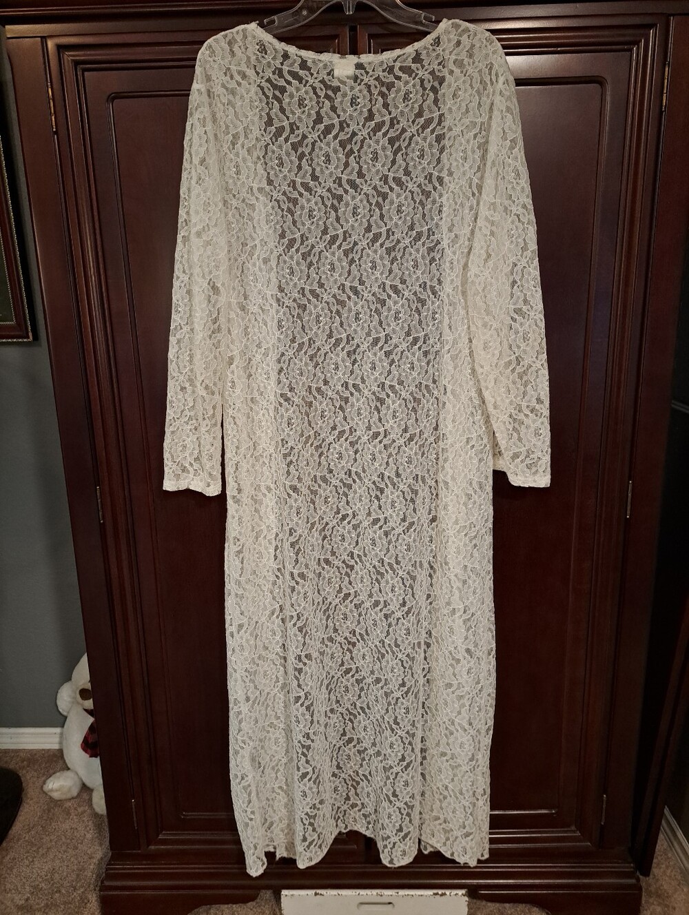 Zanzea LACE DUSTER - Picture 3 of 8